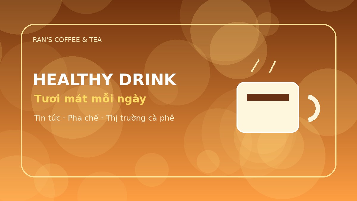 Nước ép và sinh tố healthy: nhóm sản phẩm nên có trong menu